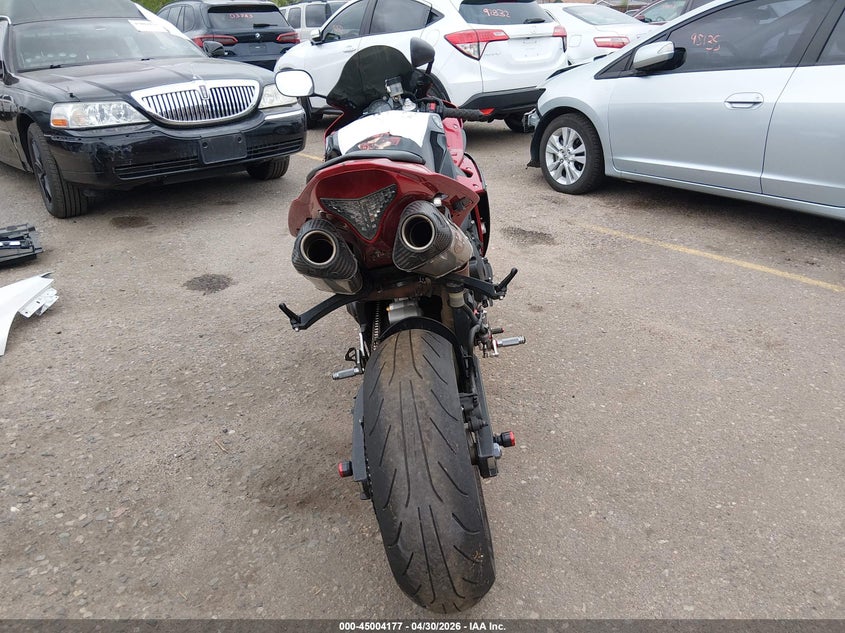 2011 Yamaha Yzfr1 VIN: JYARN23E2BA009237 Lot: 45004177