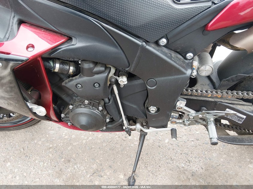 2011 Yamaha Yzfr1 VIN: JYARN23E2BA009237 Lot: 45004177