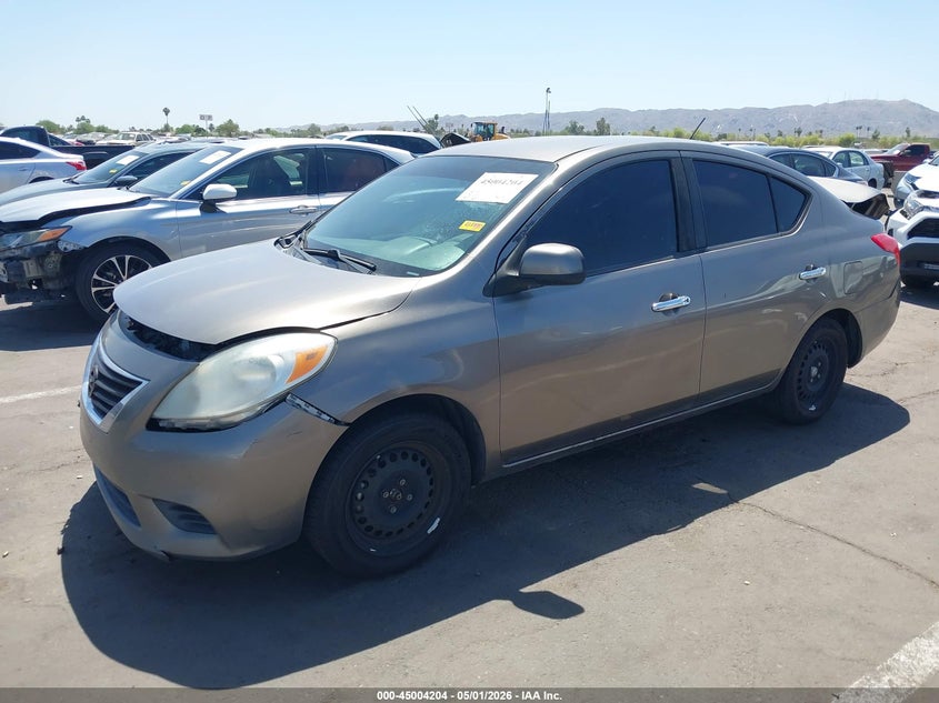 Vin: 3n1cn7ap2cl814535, lot: 45501669, nissan versa 1.6 sv 20122