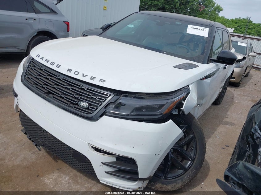 Vin: salyl2ex5ta816155, lot: 45501696, land rover range rover velar p250 dynamic se 20262