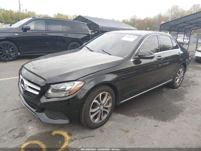 VIN 55SWF4KB2HU201599 2017 MERCEDES-BENZ C 300 4MATIC