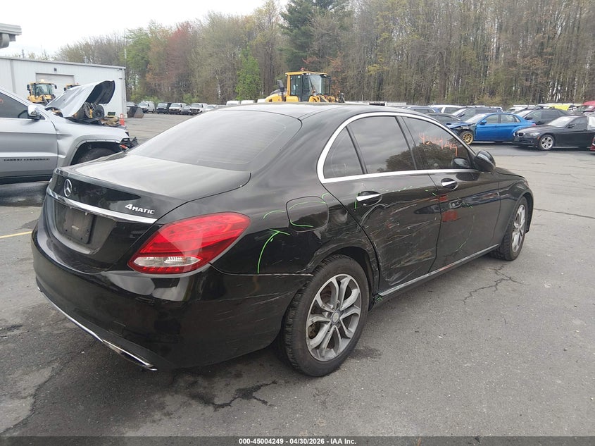 VIN 55SWF4KB2HU201599 2017 MERCEDES-BENZ C 300 4MATIC