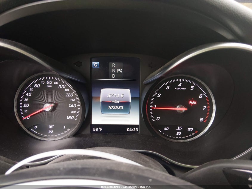 VIN 55SWF4KB2HU201599 2017 MERCEDES-BENZ C 300 4MATIC