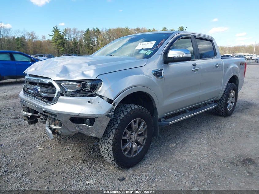 Vin: 1fter4fh2kla32112, lot: 45501735, ford ranger lariat 20192