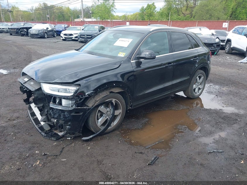 Vin: wa1efcfs5fr009161, lot: 45501736, audi q3 2.0t premium plus 20152
