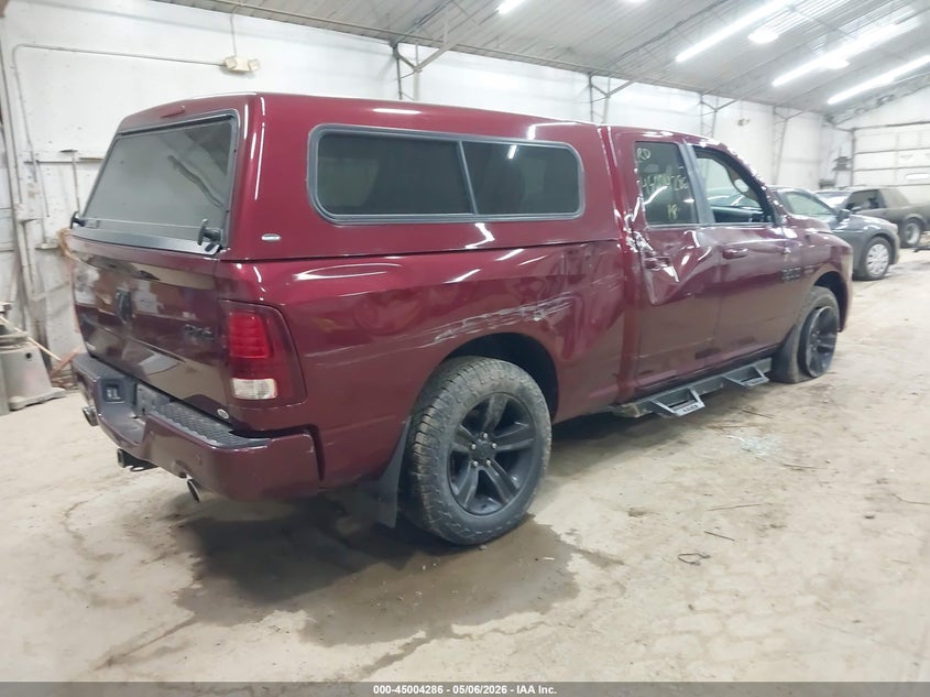 Vin: 1c6rr7ht2js202906, lot: 45501751, ram 1500 sport 20184