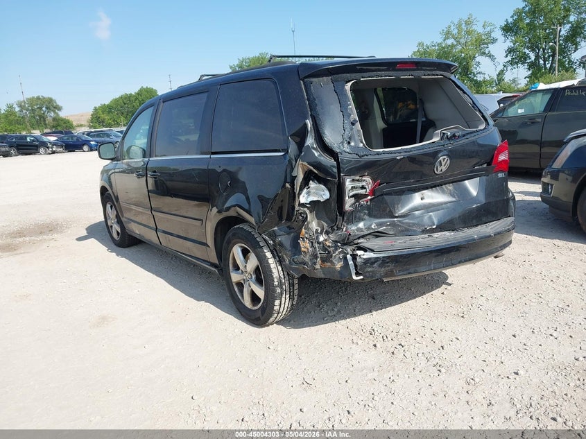 Vin: 2v4rw5dg1br669502, lot: 45501768, volkswagen routan sel 20113