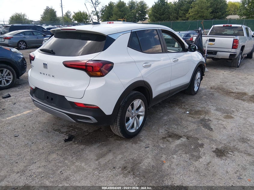 Vin: kl4ambsl3tb014375, lot: 45501774, buick encore gx preferred fwd 20264