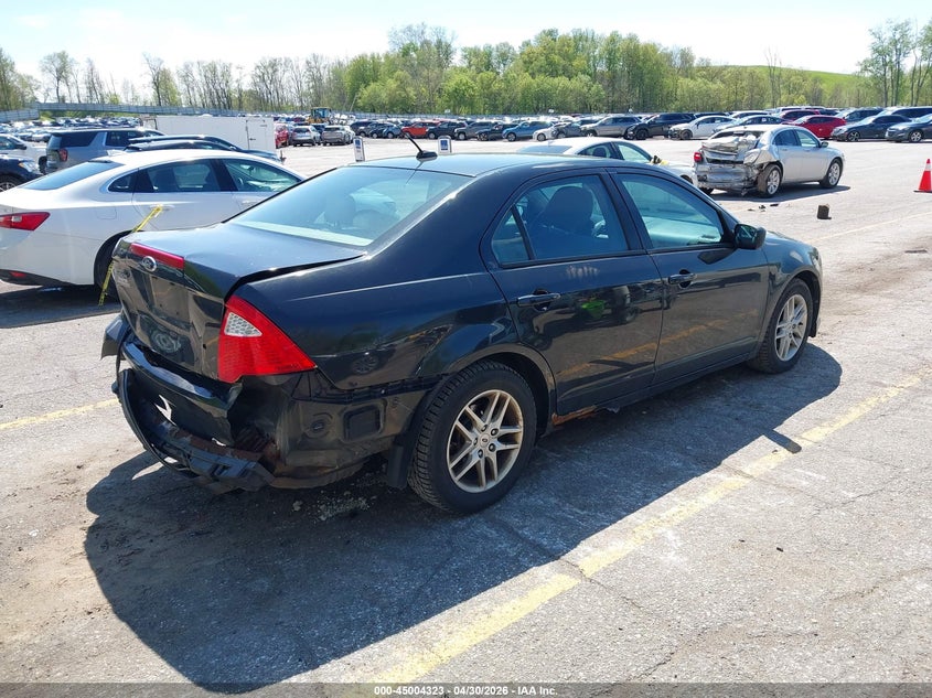 Vin: 3fahp0ga4cr333857, lot: 45501788, ford fusion s 20124