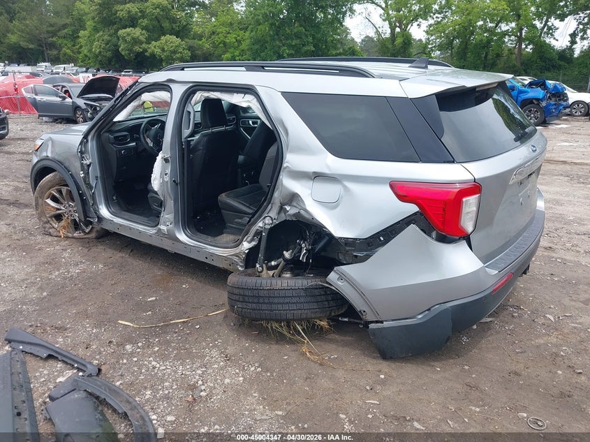 Vin: 1fmsk7dh5ngb95258, lot: 45501812, ford explorer xlt 20223