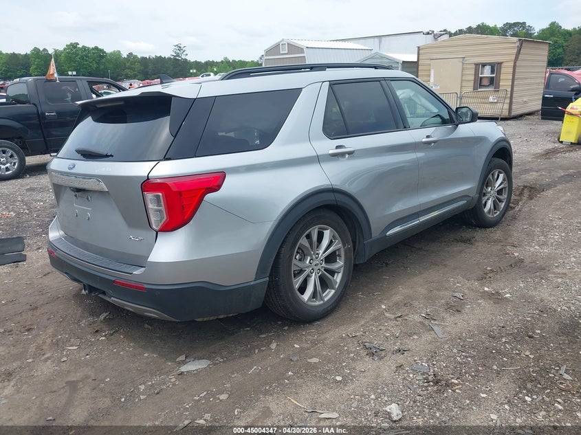 Vin: 1fmsk7dh5ngb95258, lot: 45501812, ford explorer xlt 20224