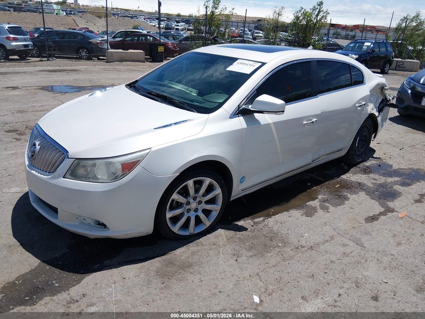 Vin: 1g4ge5gd8bf213389, lot: 45501816, buick lacrosse cxs 20112