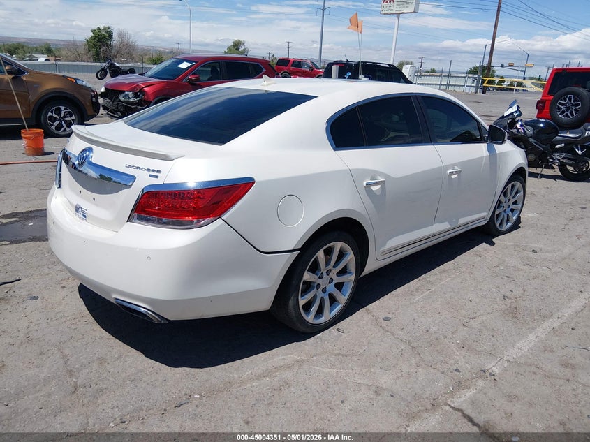 Vin: 1g4ge5gd8bf213389, lot: 45501816, buick lacrosse cxs 20114