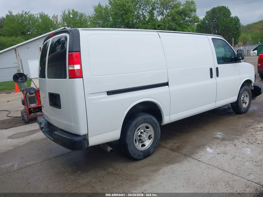 Vin: 1gcwgafgxk1203703, lot: 45501906, chevrolet express 2500 work van 20194