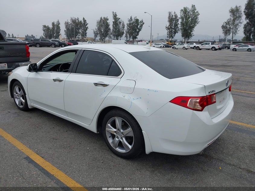 2012 Acura Tsx 2.4 White Lot 111045004460 Vin JH4CU2F65CC017905