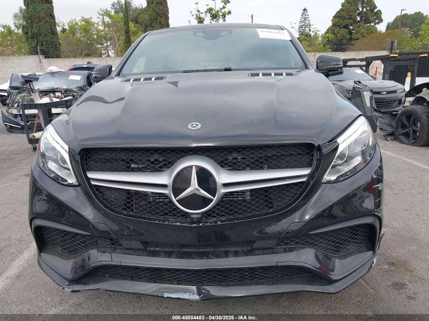 2018 Mercedes-Benz Amg Gle 63 Coupe S 4Matic VIN: 4JGED7FB8JA104240 Lot: 45004483