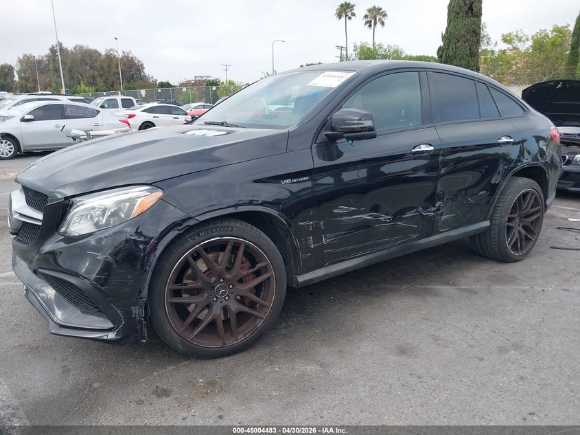 Vin: 4jged7fb8ja104240, lot: 45501948, mercedes-benz amg gle 63 coupe s 4matic 20182