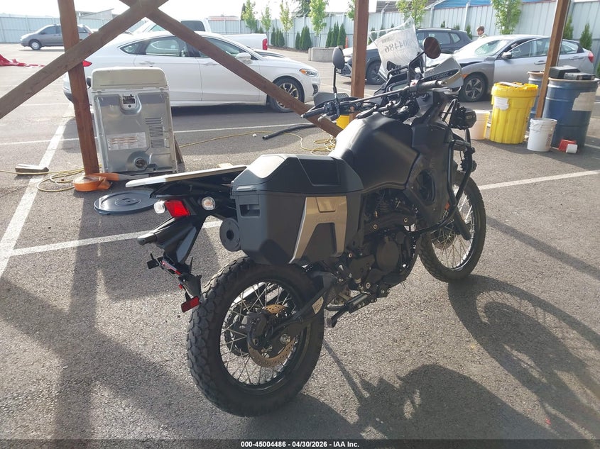 2022 KAWASAKI KL650 auction photo 4