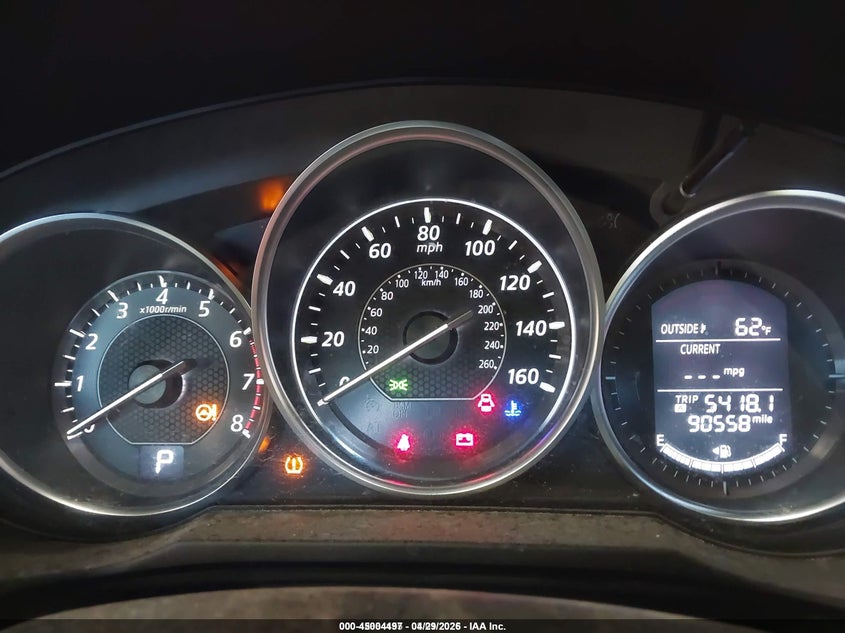 2015 MAZDA 6 SEDAN 2.5L I-4 DI, DOHC, VVT, 184HP