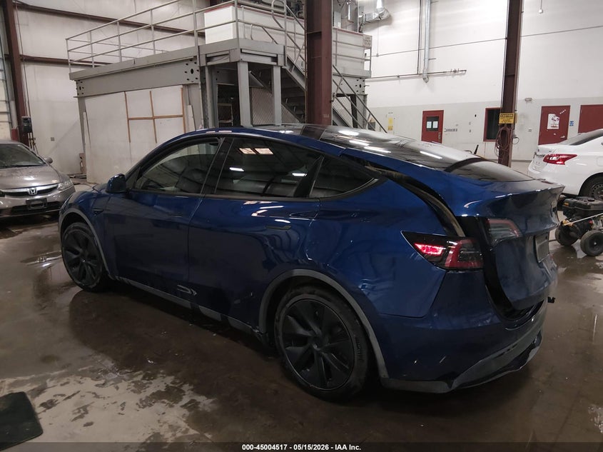 Vin: 7saygaee2sf251148, lot: 45501982, tesla model y long range dual motor all-wheel drive 20253