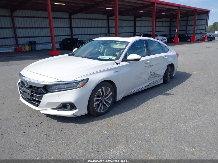 2021 Honda Accord Hybrid Ex-L 1HGCV3F55MA004727 photo 1