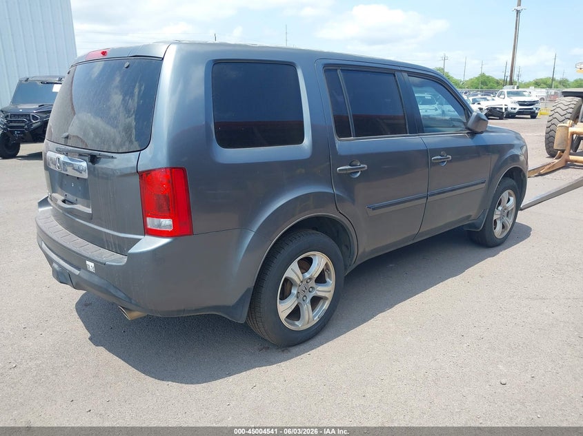 Vin: 5fnyf3h44cb043658, lot: 45502006, honda pilot ex 20124