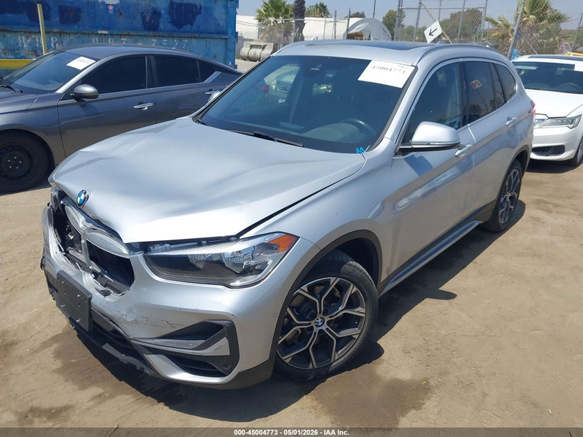 Vin: wbxjg7c02m5u38664, lot: 45502239, bmw x1 sdrive28i 20212