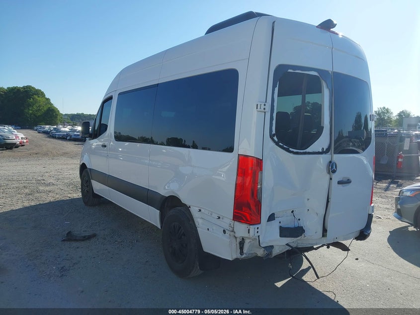 Vin: wdzpf0cd7kp108699, lot: 45502244, mercedes-benz sprinter 2500 high roof v6 20193