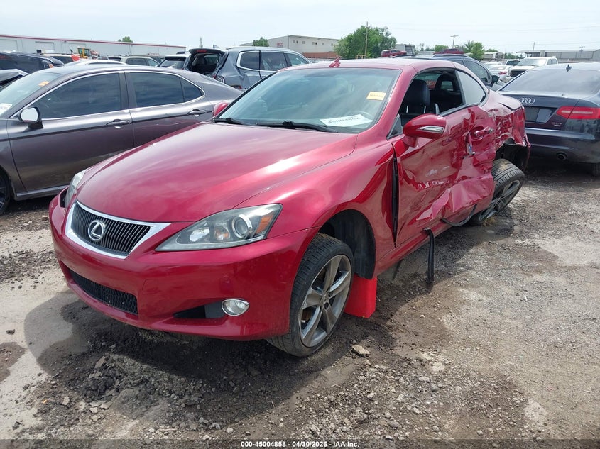 Vin: jthff2c24c2521876, lot: 45502323, lexus is 250c 20122