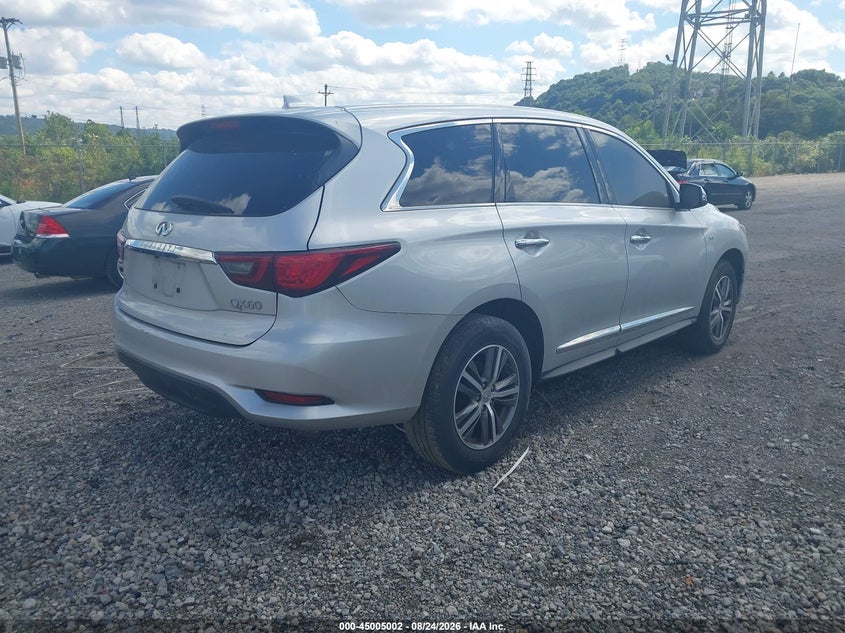 Vin: 5n1dl0mn2kc564471, lot: 45502467, infiniti qx60 pure 20194