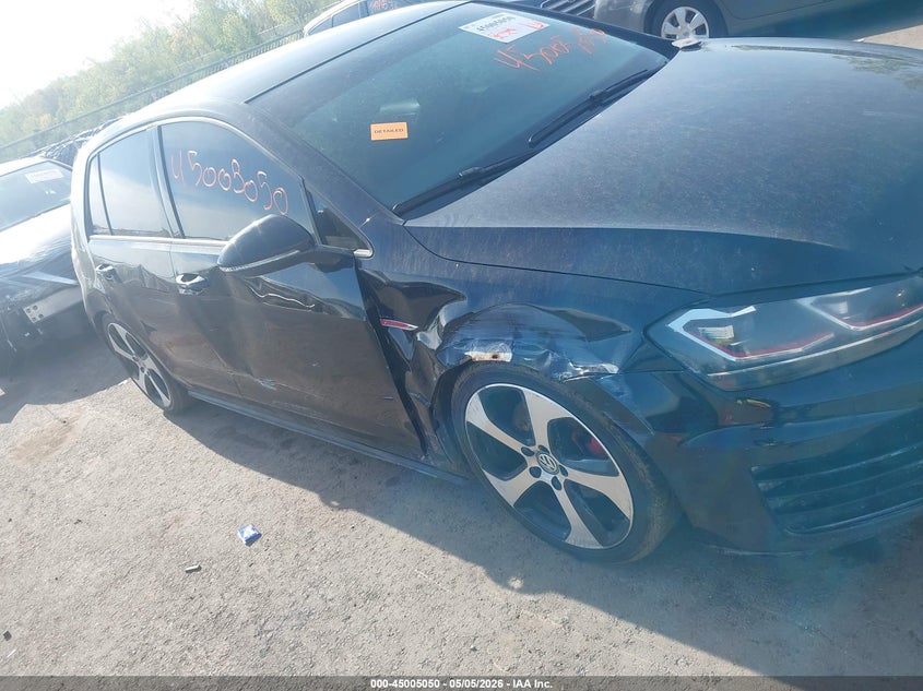 2015 Volkswagen Golf Gti 2.0T S 4-Door VIN: 3VW5T7AU2FM003279 Lot: 45005050