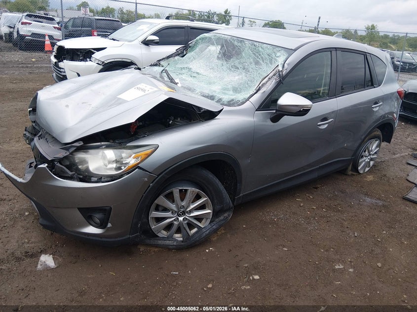 Vin: jm3ke4cy5f0468745, lot: 45502527, mazda cx-5 touring 20152