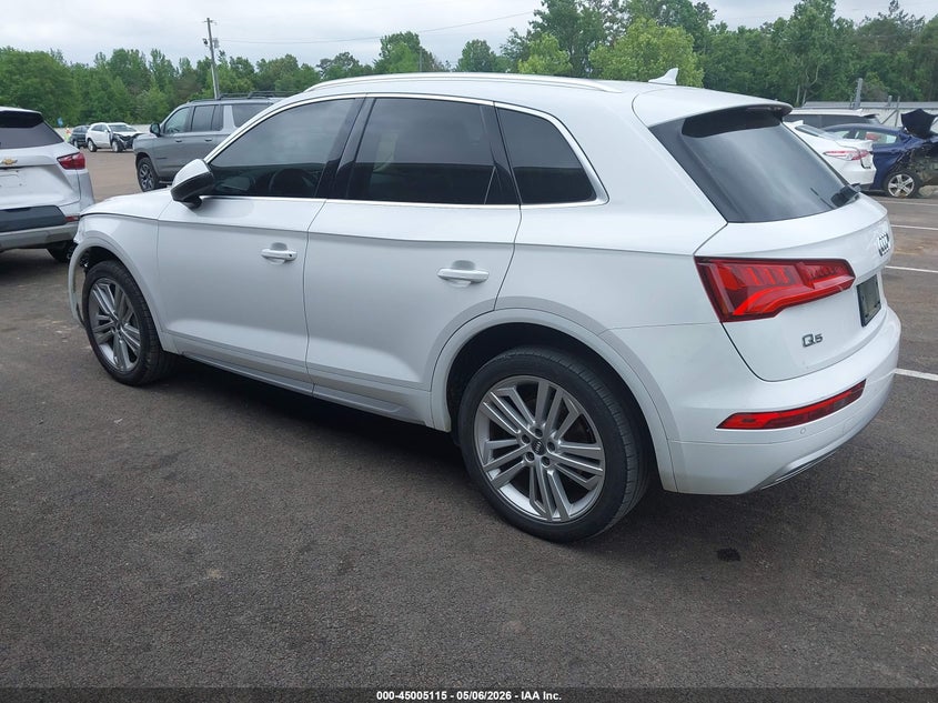 Vin: wa1bnafy2j2016147, lot: 45502580, audi q5 2.0t premium/2.0t tech premium 20183
