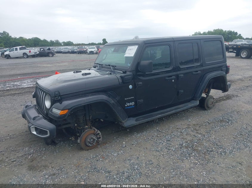 2021 Jeep Wrangler 4xe Unlimited Sahara 4x4 1C4JJXP68MW785682 photo 1