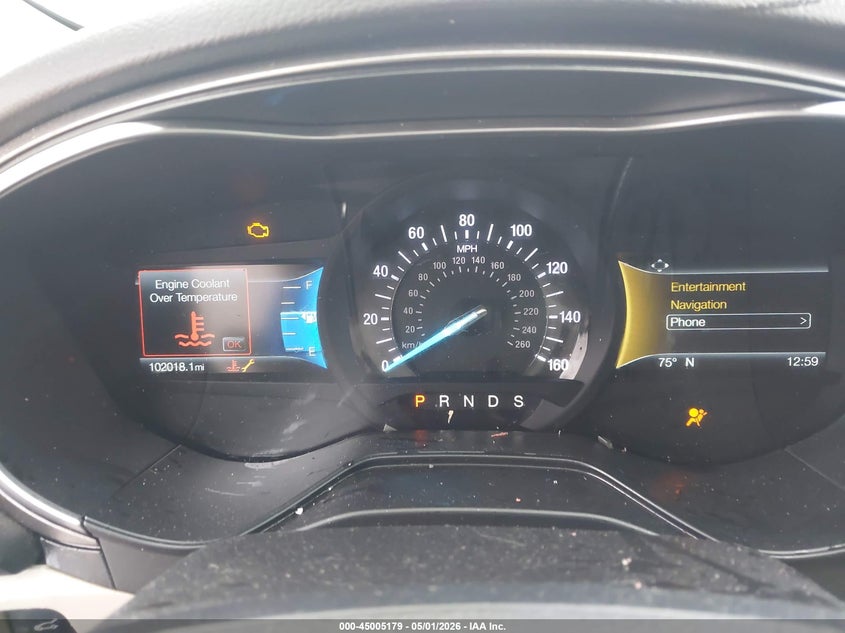 2019 FORD FUSION auction photo 7