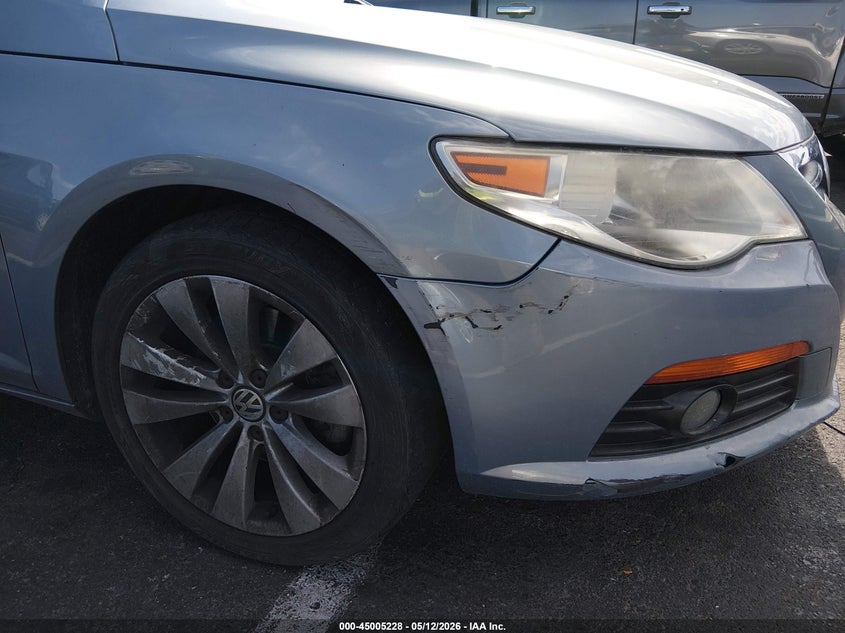 2010 Volkswagen Cc Sport VIN: WVWMP7AN1AE558993 Lot: 45005228