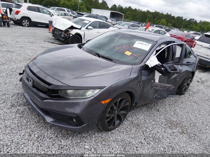 2019 Honda Civic Sport 2HGFC2F8XKH591514 photo 1