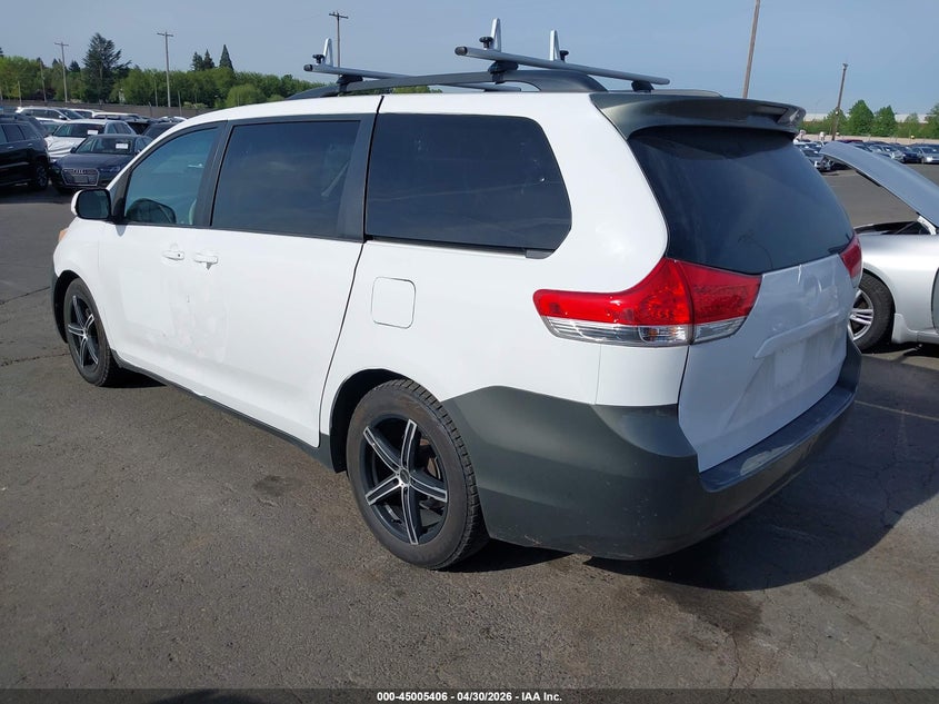 2011 TOYOTA SIENNA VAN 3.5L V-6 DOHC, VVT, 265HP
