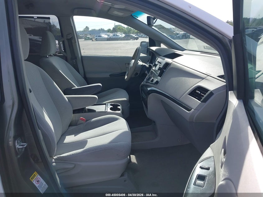 2011 TOYOTA SIENNA VAN 3.5L V-6 DOHC, VVT, 265HP