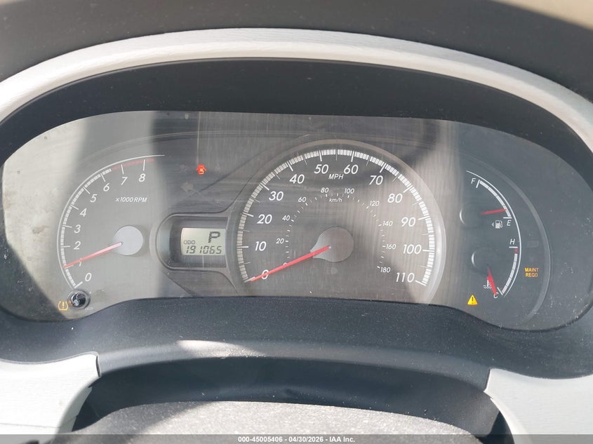 2011 TOYOTA SIENNA VAN 3.5L V-6 DOHC, VVT, 265HP