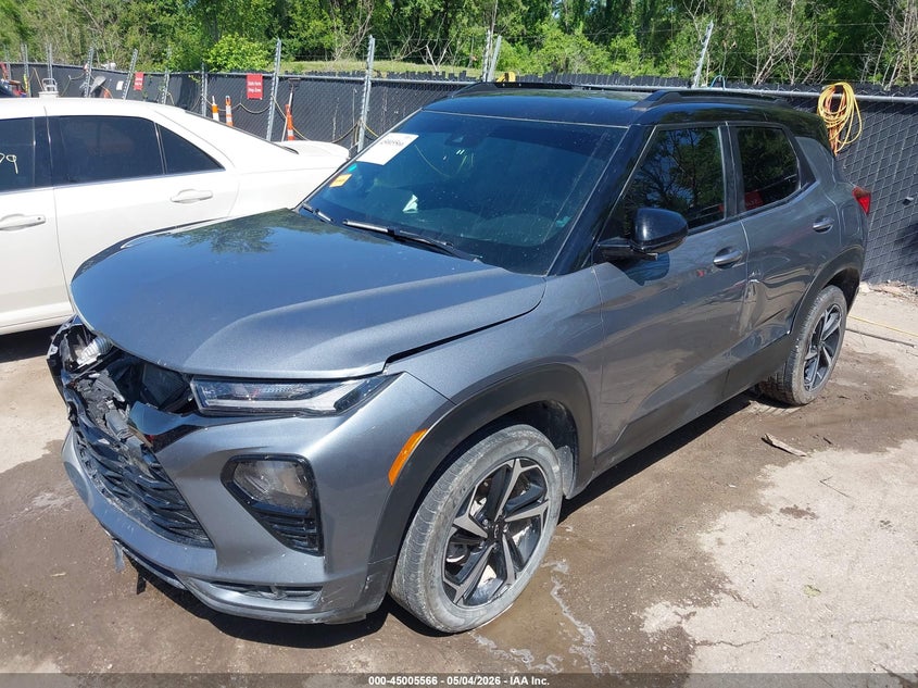 VIN KL79MUSL0NB052585 2022 CHEVROLET TRAILBLAZER AWD RS