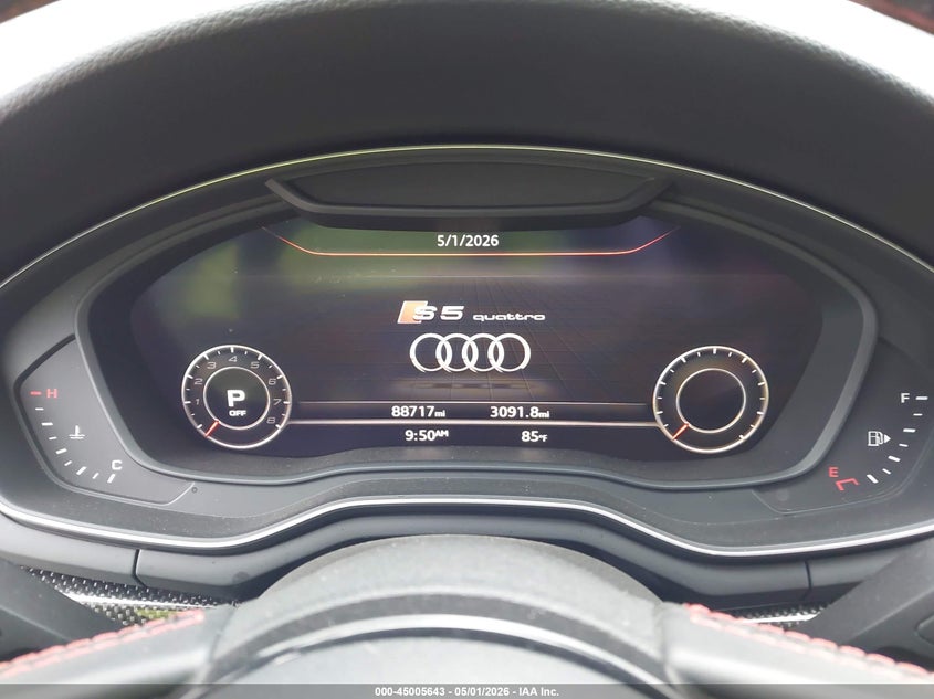 2018 Audi S5 3.0T Premium Plus VIN: WAUB4DF50JA039252 Lot: 45005643