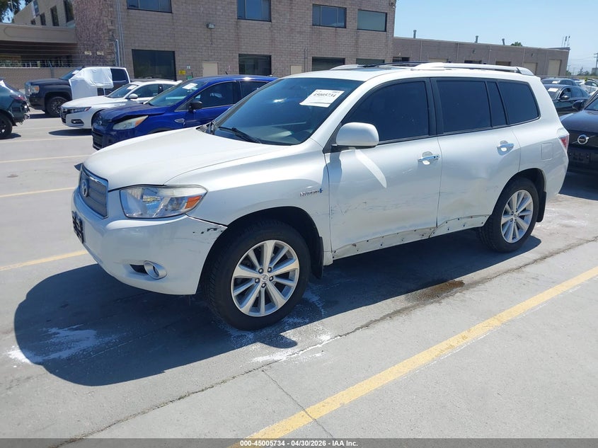 2009 Toyota Highlander Hybrid Limited JTEEW44A192033584 photo 1