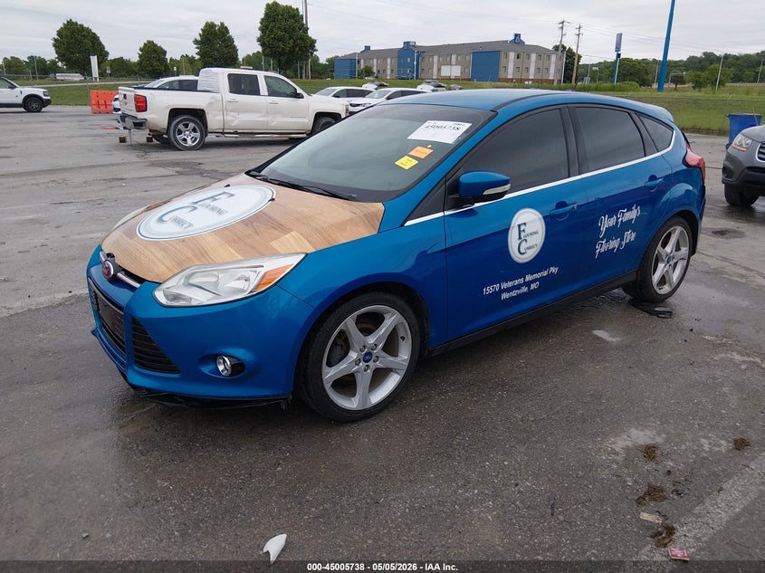 Vin: 1fahp3n26cl181110, lot: 45503203, ford focus titanium 20122