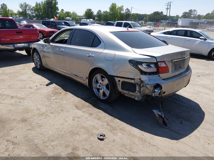 Vin: jthgl5ef3b5043106, lot: 45503348, lexus ls 460 l 20113