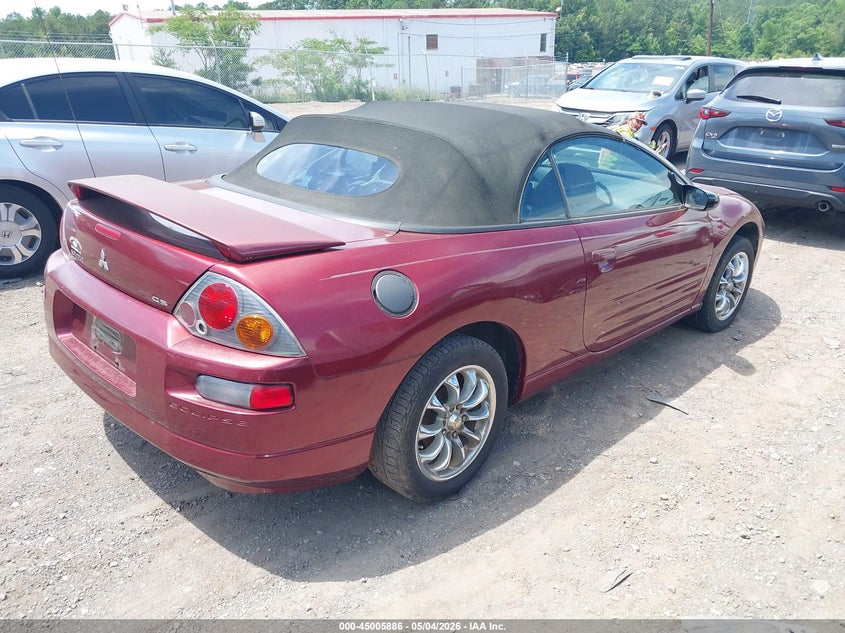 2005 Mitsubishi Eclipse Spyder Gs