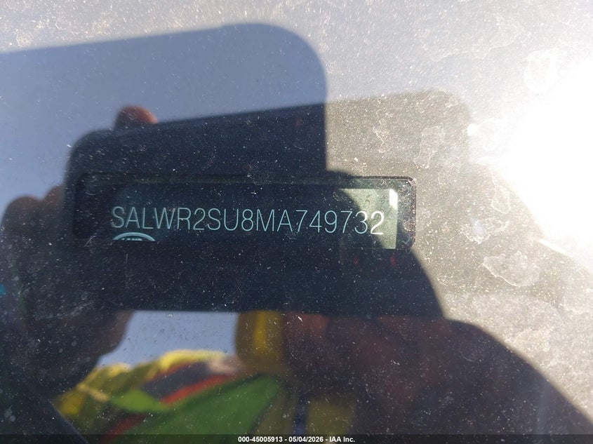 2021 Land Rover Range Rover Sport Hse Silver Edition Mhev VIN: SALWR2SU8MA749732 Lot: 45005913