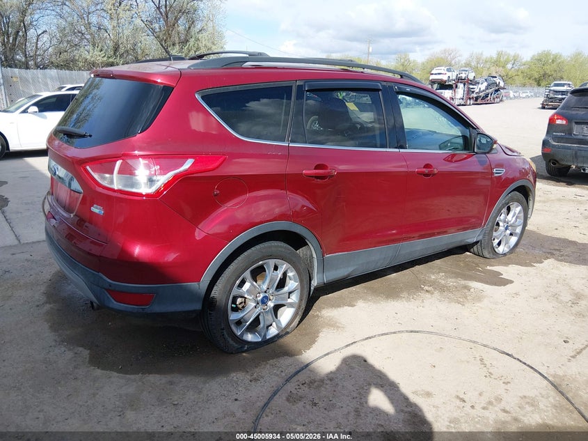 Vin: 1fmcu9hx2dub89011, lot: 45503401, ford escape sel 20134