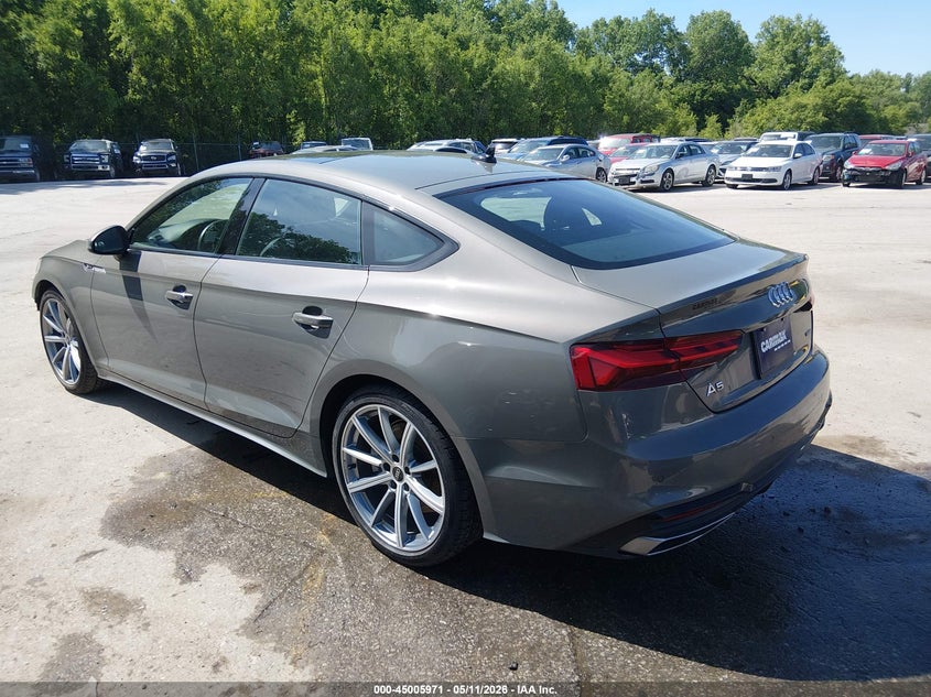 Vin: waudacf5xsa007132, lot: 45503436, audi a5 sportback premium 45 tfsi s line quattro s tronic 20253