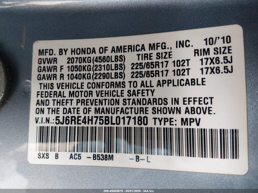AtlanticExpress - Honda CR-V